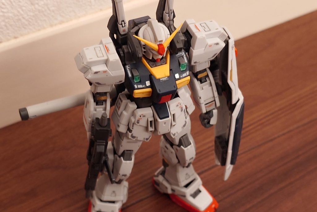 久しぶりの完成品 RG ガンダムマークII–2枚目/制作者：クレさん