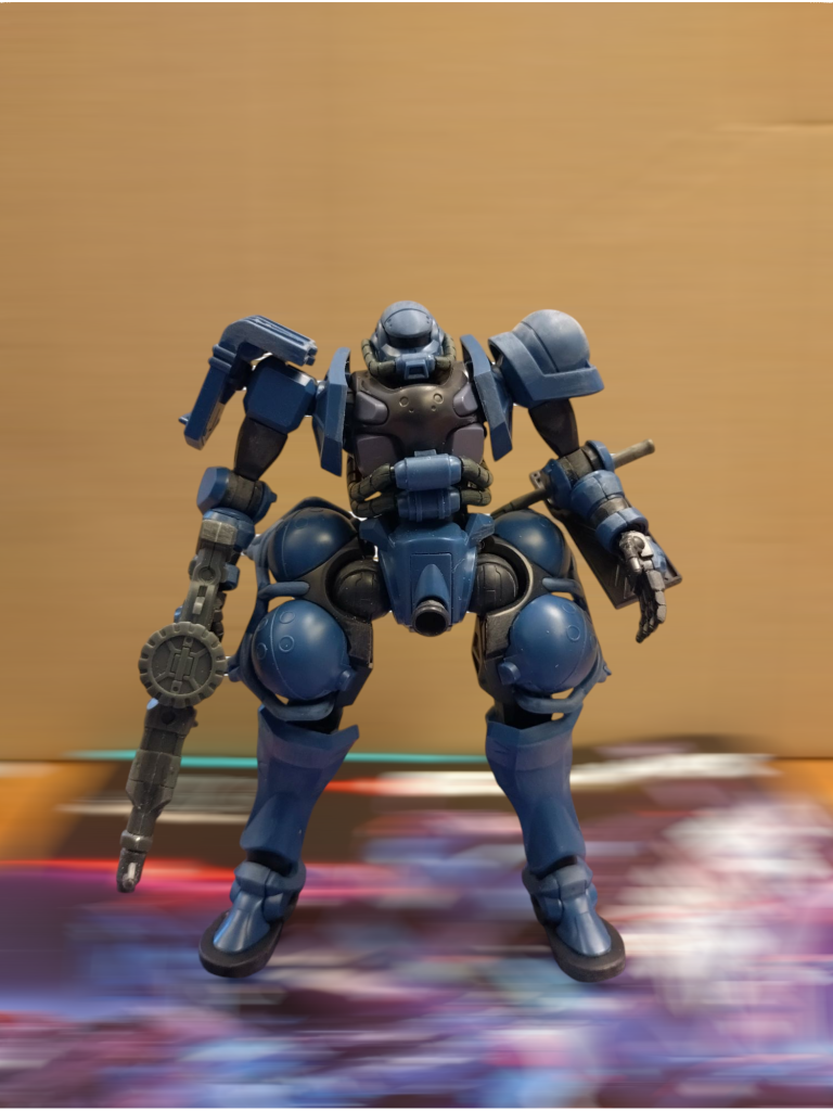 すっと素組。まぁ良く出来たキットです。色分け、組みやすさ、パーツ分割。いちいち感心しました。