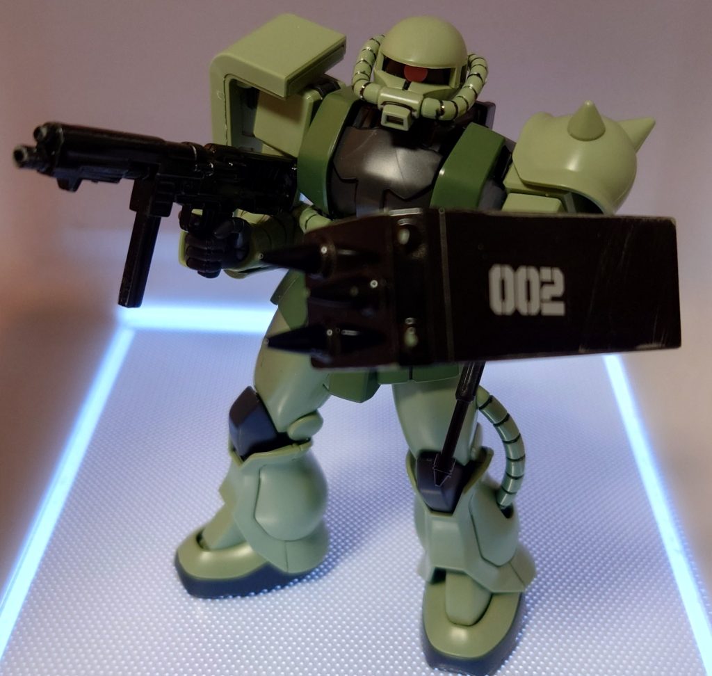 リヴァイブ版ザクⅡに、ゲルググマリーネの武装を持たせたシーマ艦隊のザクⅡ