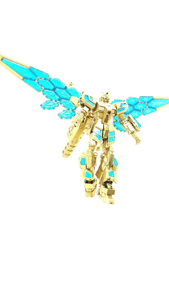 RX-78F00/E ガンダム(EX-001 グラスフェザー装備)–3枚目/制作者：かえる