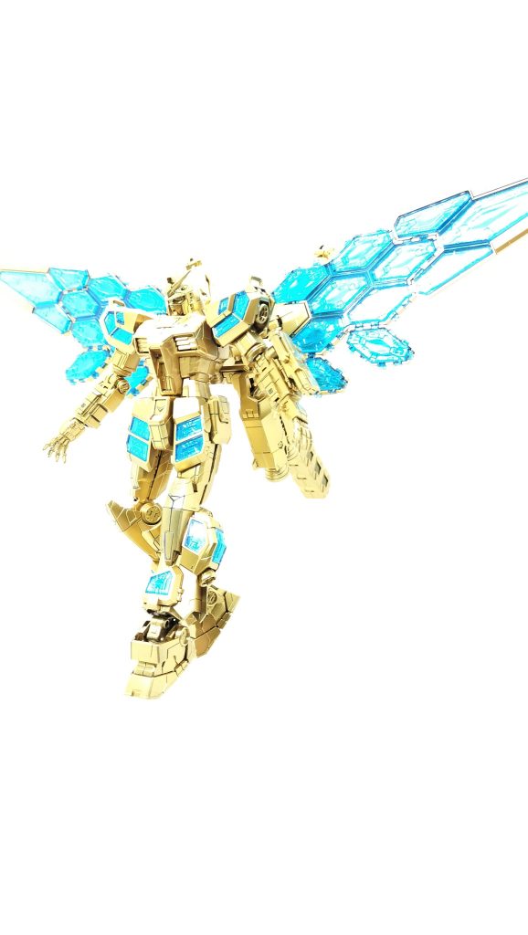 RX-78F00/E ガンダム(EX-001 グラスフェザー装備)–5枚目/制作者：かえる