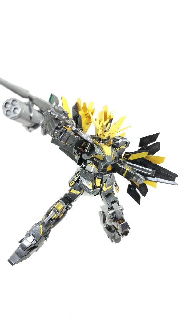 ユニコーンガンダム2号機 バンシィ・ノルン(デストロイモード)–8枚目/制作者：かえる