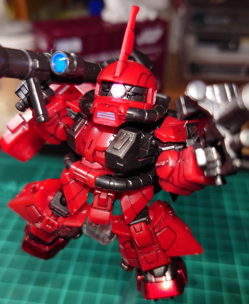 宇宙世紀のジョニ赤え?みどりの日? へへっ、邪魔したなおあとがよろしいようで……