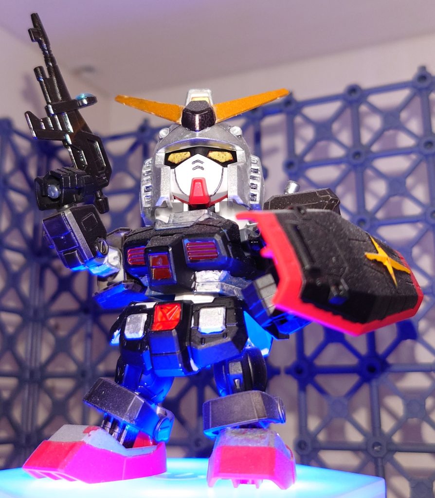 プロトタイプカラー　頭はシルバーに塗装しています