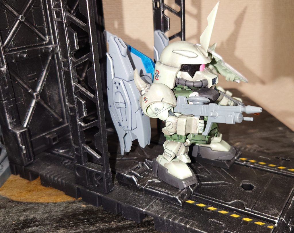 「ブレイズザクウォーリア！行きまーす！」　女子声で脳内再生してください　笑