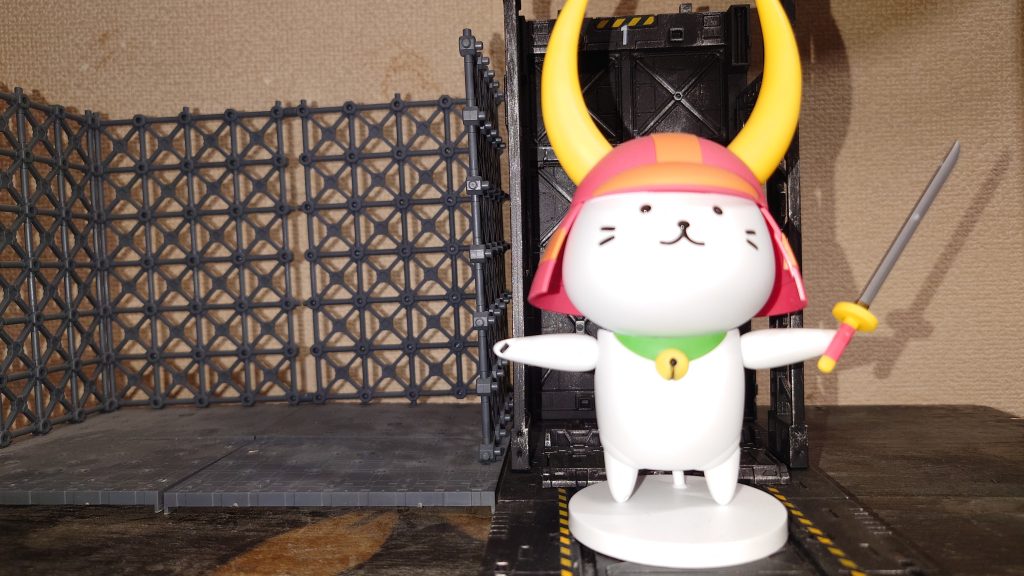 ひこにゃん、出るニャ!おっと、失礼　でもバンダイさん、ひこにゃんとコラボはじめたみたいですね　いずれフィギュアライズでキット化してくれると信じてますよ