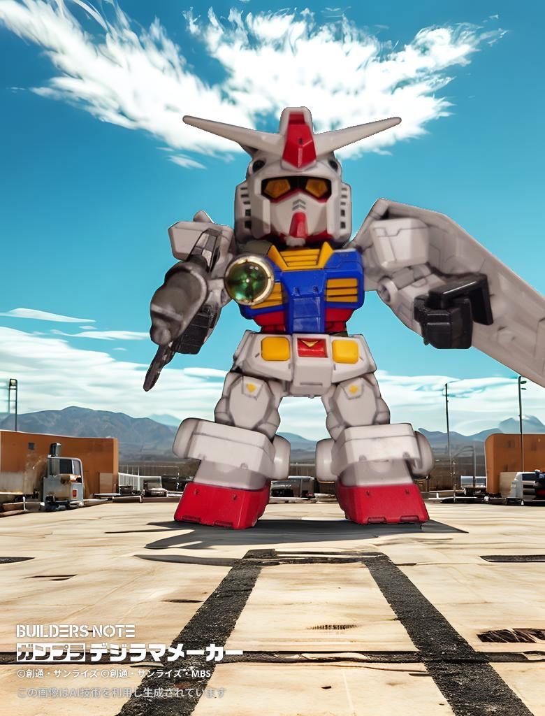 デジラマメーカー、基地・AI弱め屋外の露天になってしまうのが限界点　更なる進化を期待します