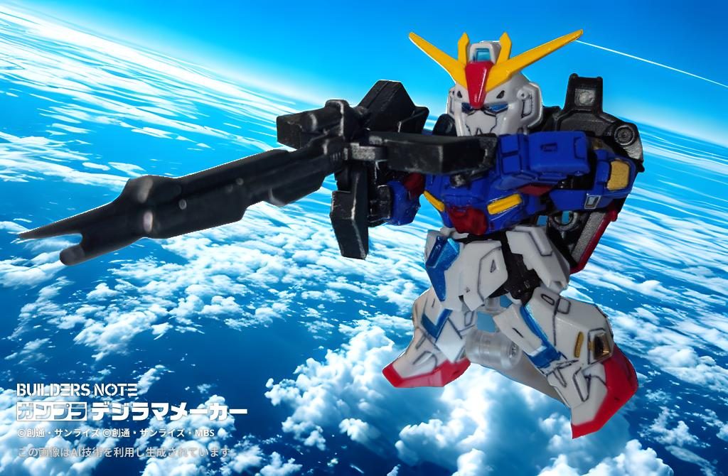 君は刻の涙を見る…… ゼータはこのサイズでもカッコいいですね ハイパーメガランチャーが大きくて絵になります 最後まで御覧頂き、ありがとうございました