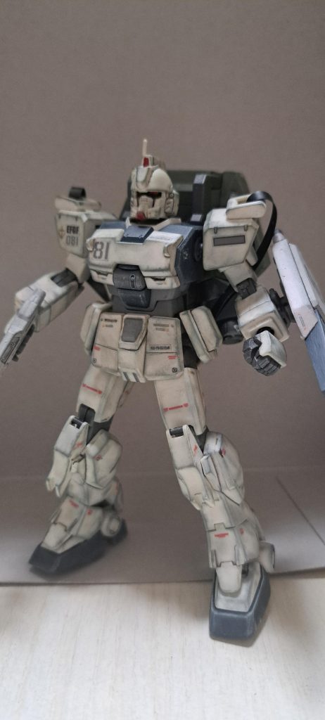 スミ入れとデカール。そして汚しました。