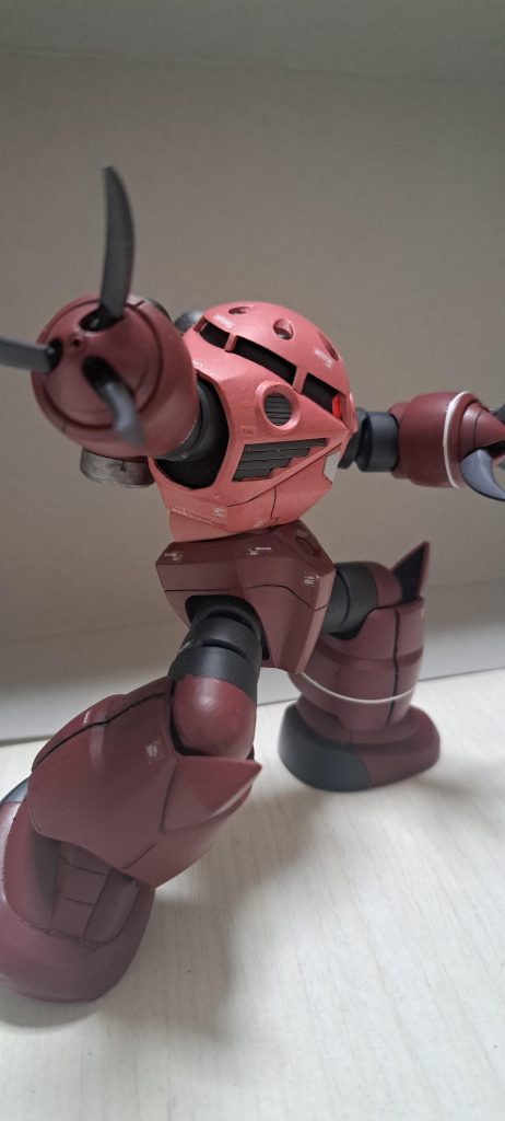 クローはシャープにしたつもりなんですが、もう少しシュコシュコ足りなかったかしら。