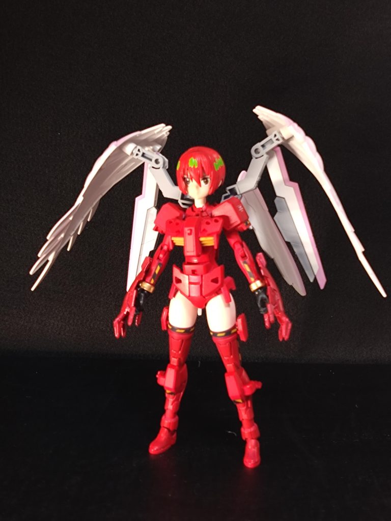 普通顔の全体。