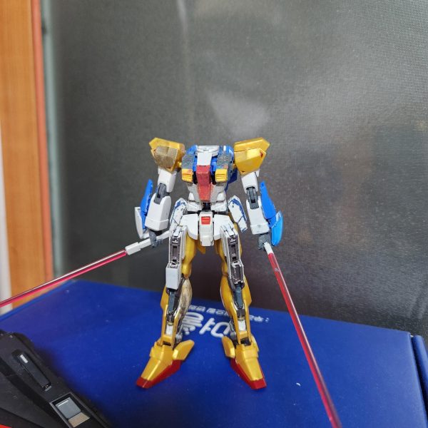 百式をベースに ゴッドガンダムの上半身を利用しました（5枚目）