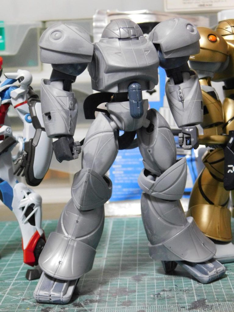 サフチェックもして、後は塗装。