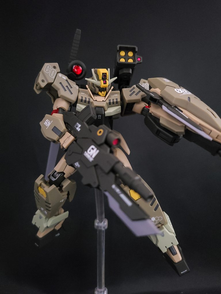 ガンプラダブルオーコマンドクアンタ・デザートタイプ–2枚目/制作者：haruka