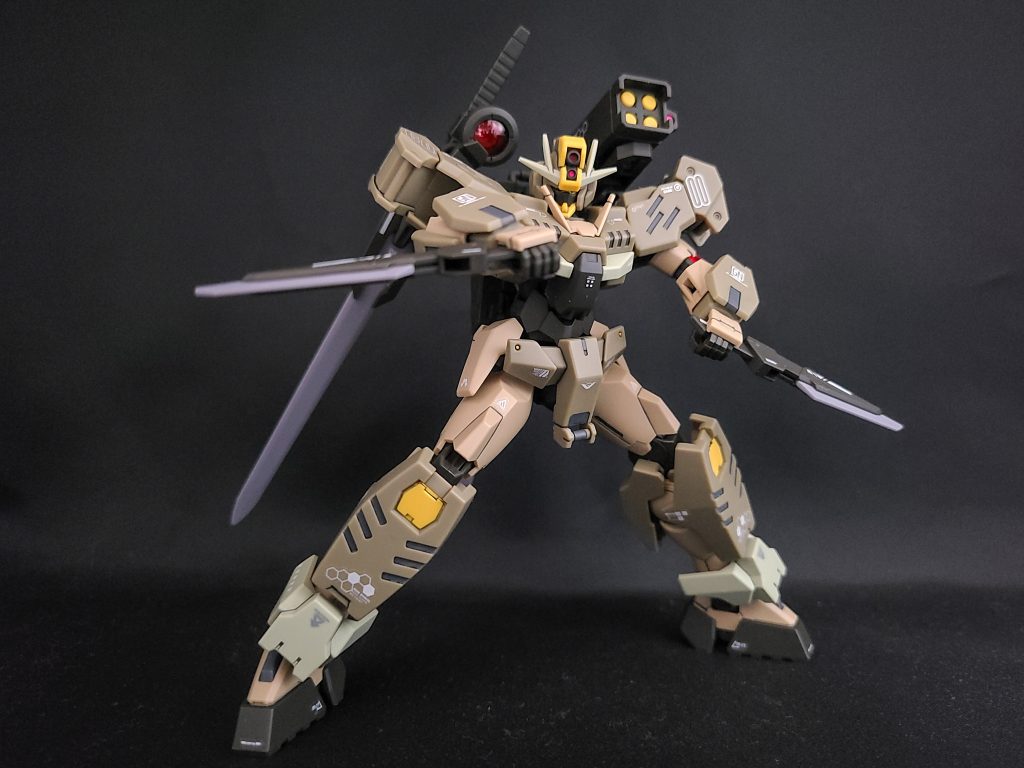 ガンプラダブルオーコマンドクアンタ・デザートタイプ–5枚目/制作者：haruka