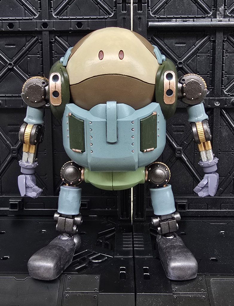 茶ハロもガチャリンコ！おぉ(zaku-kao6)コチラはこちらでカッコイイ(gandam-hand2)