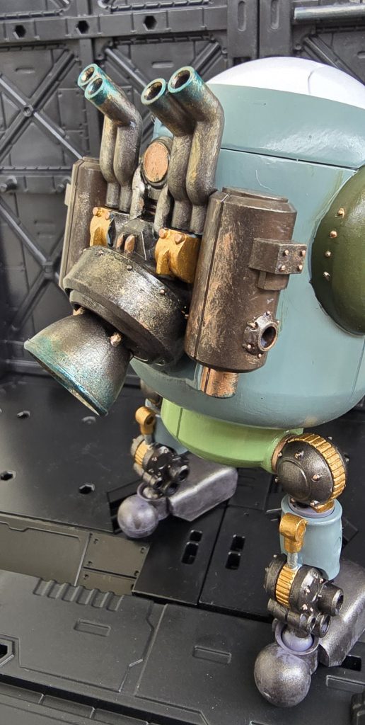 アップ右から。使用感がよく出てると思います。