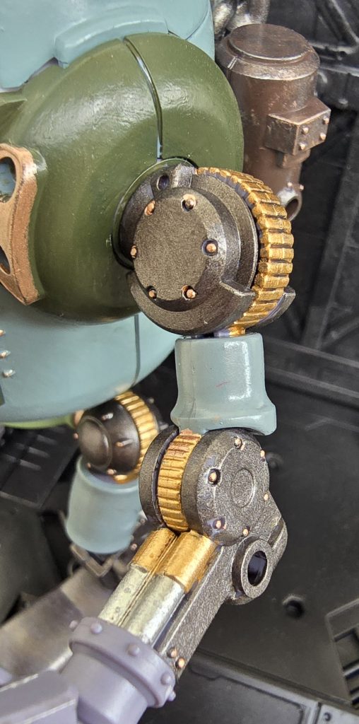 こちらは手のアップ。ちょいと濡れてないとこありますね💦