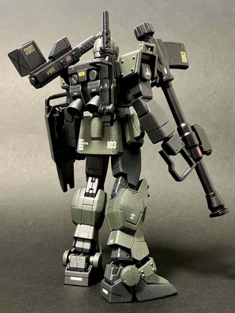 陸戦型ジム（森林戦部隊）–3枚目/制作者：PIYOSUKE