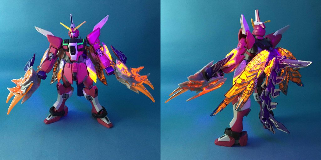 HGCE×SDW HEROES インフィニットジャスティスガンダム龍式 (HGCE×SDW HEROESコンパチブル完成品)(HGCE ∞Justice Gundam Type Dragon)–7枚目/制作者:enarin