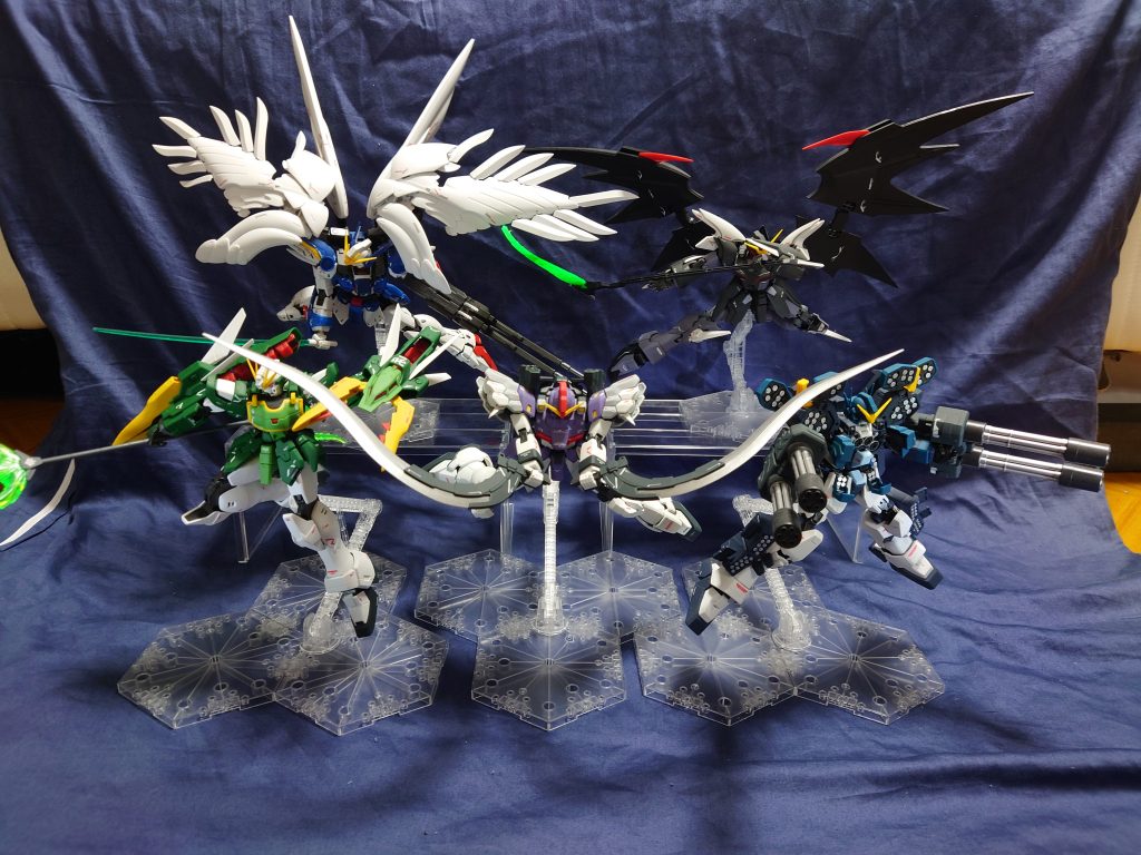 ガンダム5機確認！！