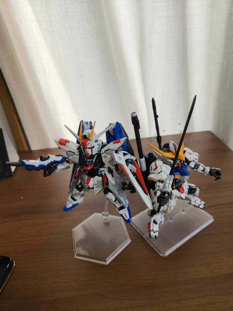 MGSDバルバトス&フリーダム