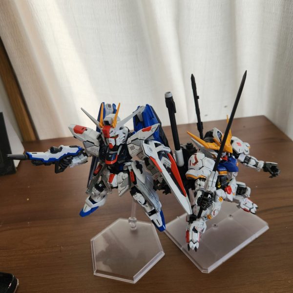 MGSDバルバトス&フリーダム