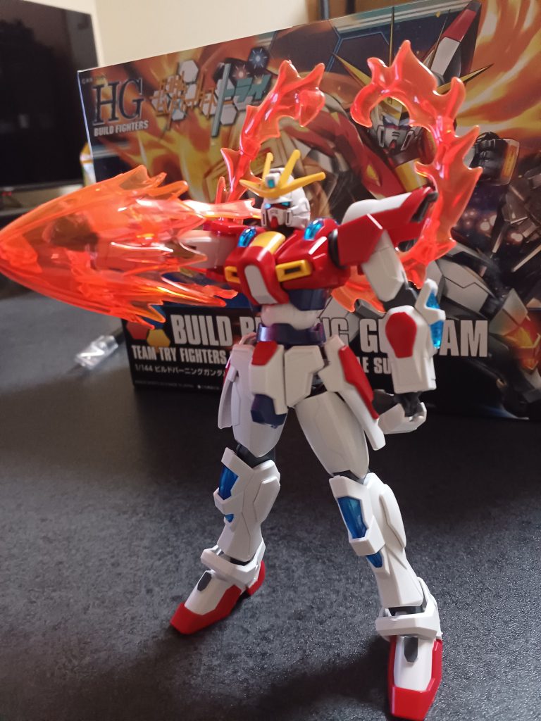 ビルドバーニングガンダムは燃えている