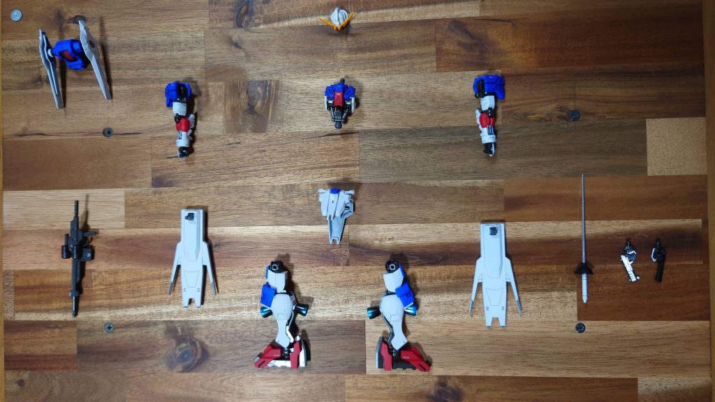 水転写デカールは、水星の魔女汎用デカール。エクリプスのデカール。(MG)F90のキットに付いていたデカール。(MG)