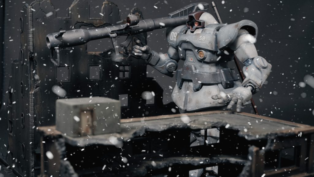『HGUC ドム』 寒冷地仕様カラー
