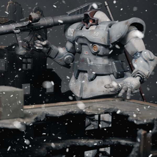 『HGUC ドム』 寒冷地仕様カラー