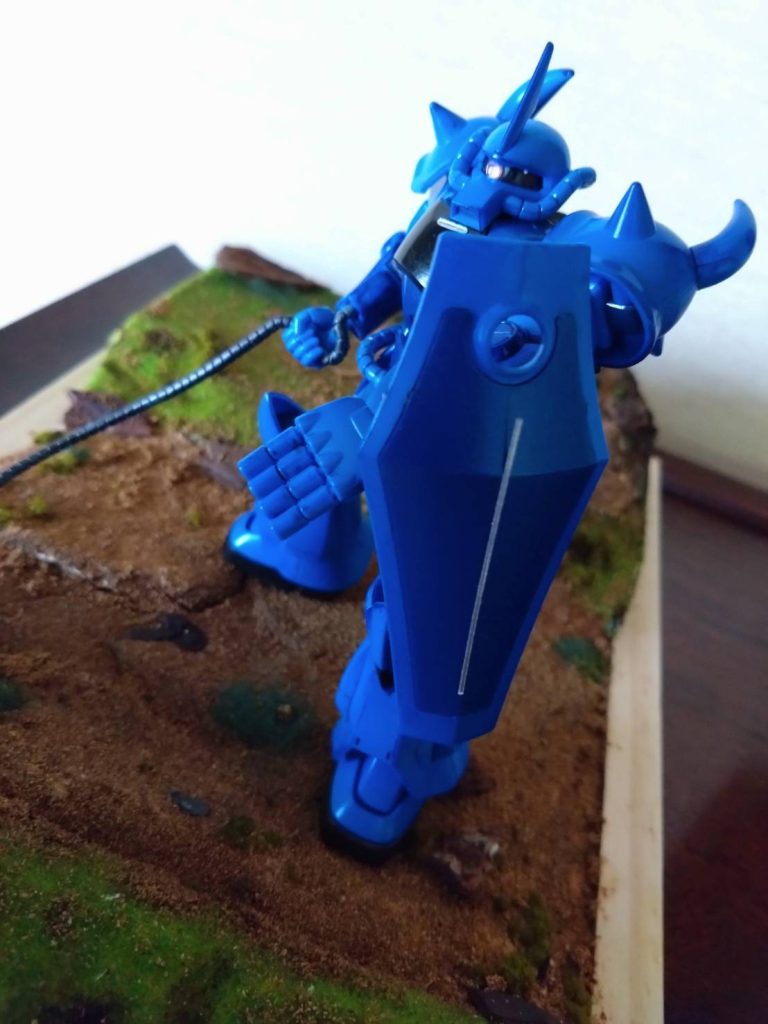 墨入れは黒と濃い青で行っています。