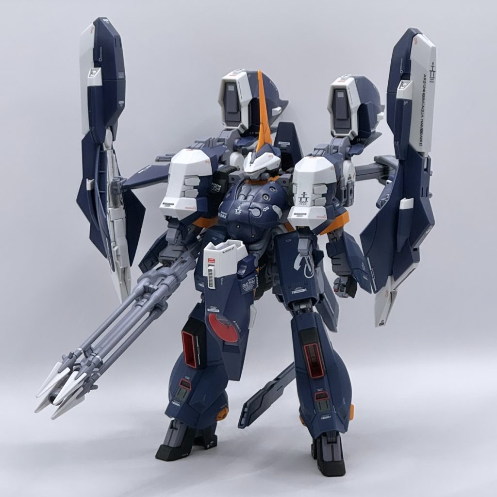 HG アクア・バーザム ティターンズ仕様 (A.O.Z RE-BOOT版)–4枚目/制作者：ガンプラさんTW