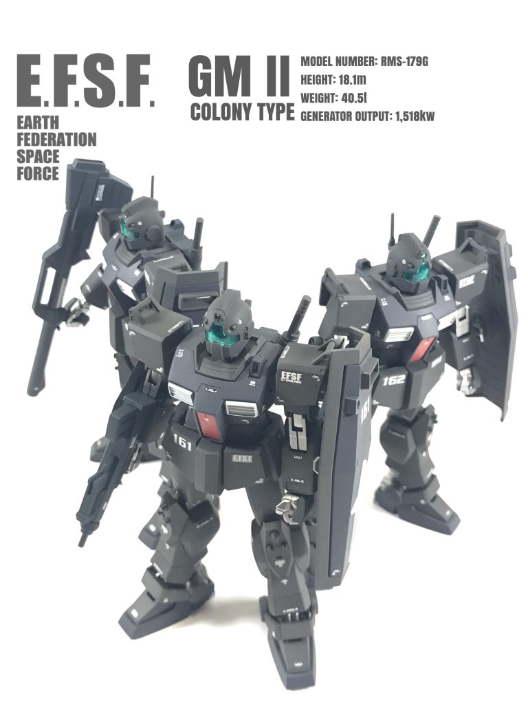 EFSF ジムⅡ コロニー治安維持部隊