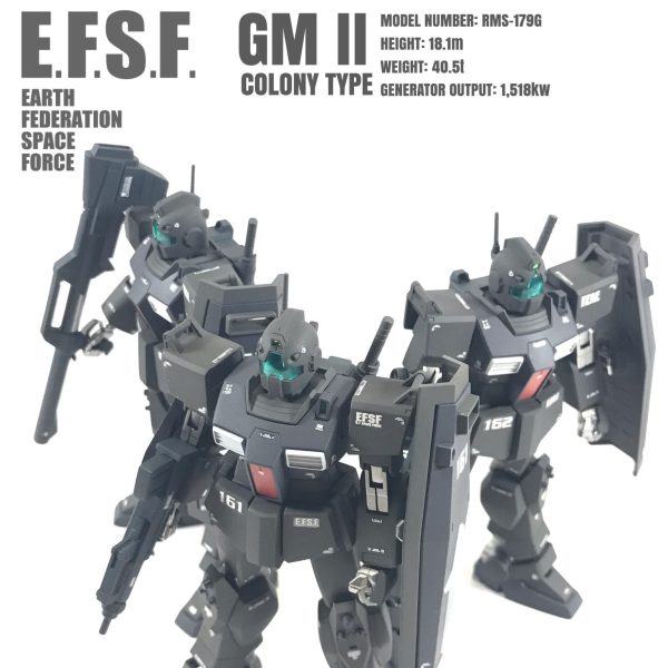 EFSF ジムⅡ コロニー治安維持部隊
