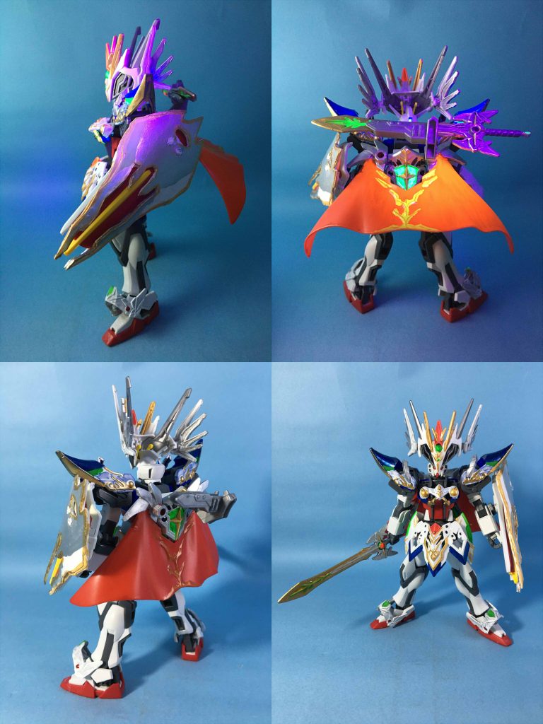 完成品の各アングル写真