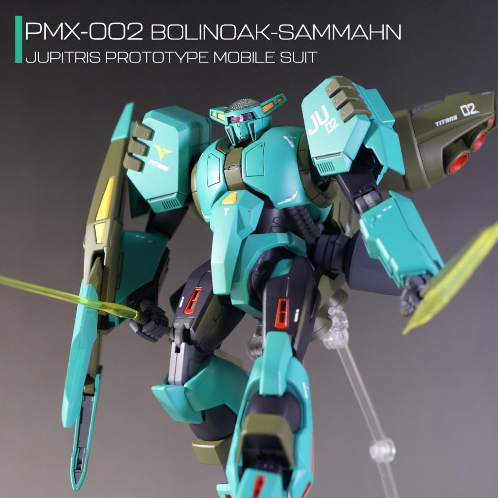 HG 1/144 ボリノーク・サマーン 塗装完成品 HGUC 1/144 ボリノーク・サマーン｜エーディジェさんのガンプラ
