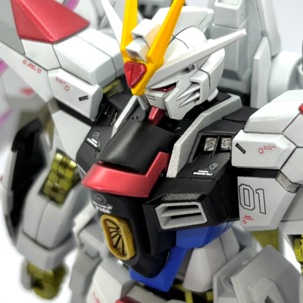 全塗装完成品 HGCE マイティーストライクフリーダム ガンプラ HGCE ガンプラ マイティーストライクフリーダムガンダム 全塗装