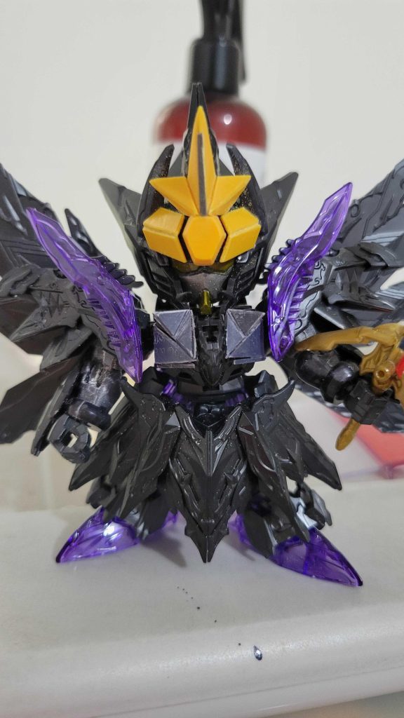 スタービクトリーガンダムと同じレーザー兵器（ビクトリーレーザー）を発射できる超進化ガンダムの原型。