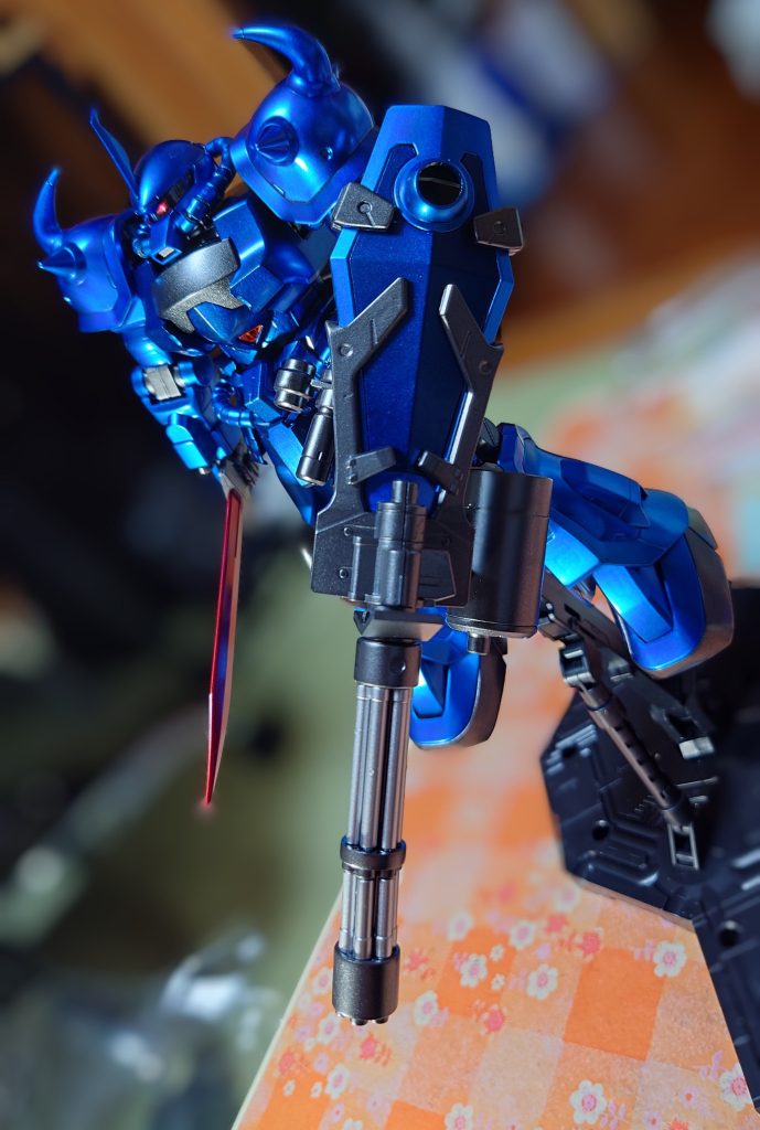 MG グフカスタム キャンディ塗装