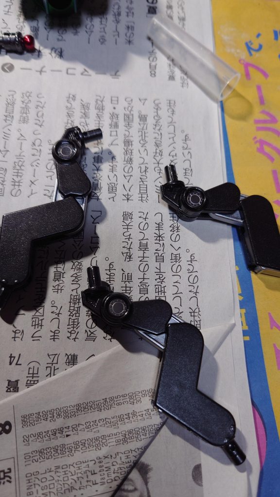 ワンポイントにHQパーツのGLEPをつけてみました。 