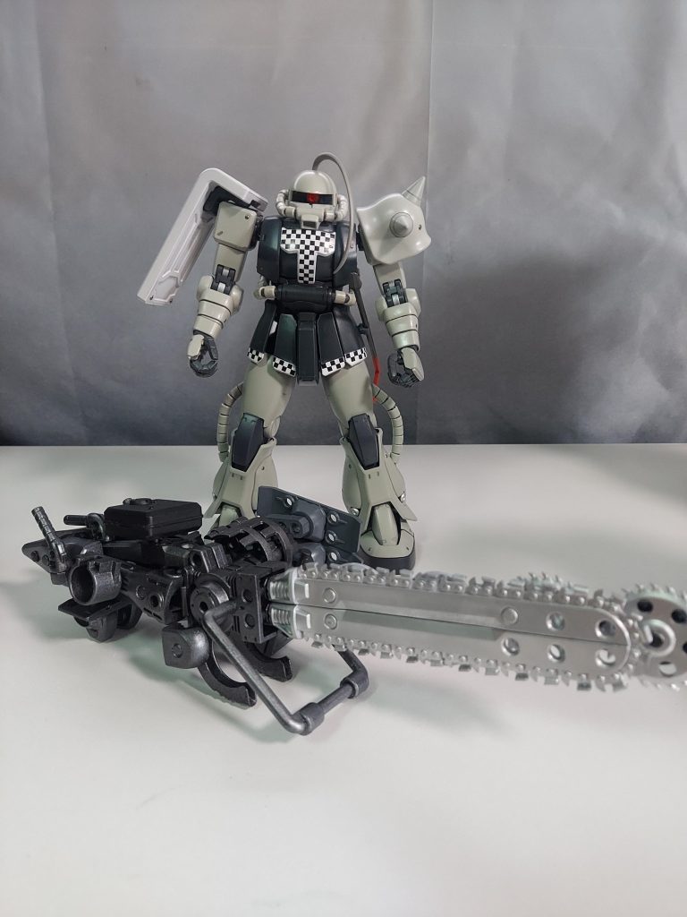 宇宙CQCのひとつ「口にするのもはばかられる対艦チェーンソー」8人くらいコロしてそうなの(@￣ρ￣@) 