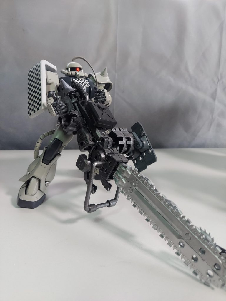 チェーンソー装備！全てを終わらせそうなの(@￣ρ￣@)