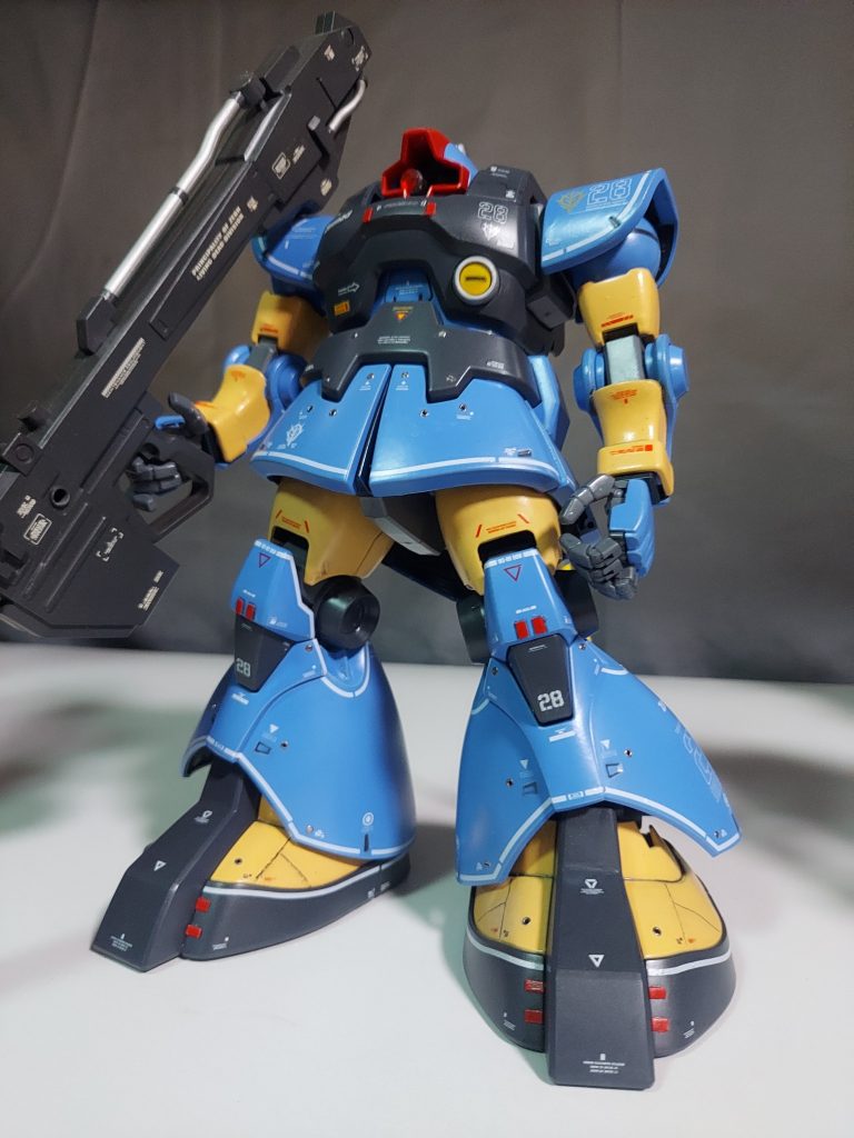 MG リックドム　ロバートギリアム機＆日記