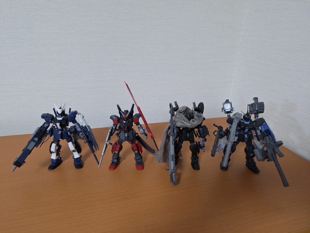地球連邦陸軍特殊作戦群捜索救難第１小隊です。