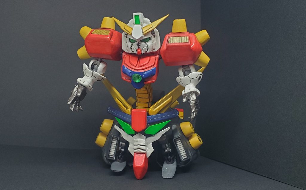 【スクラッチ】デビルガンダム–5枚目/制作者：豆茶