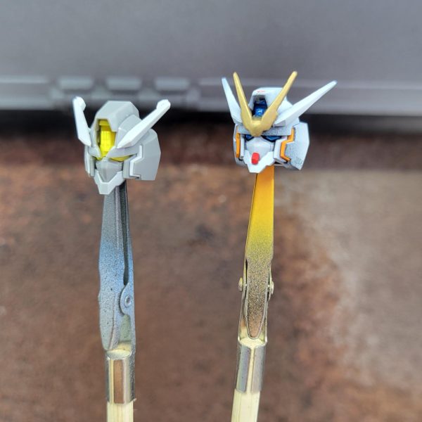 アンテナと口？追加するだけで結構ガンダム味が増しますな！（2枚目）