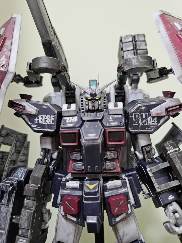 では以上でMGのサンダーボルト版フルアーマーガンダムでした悪vs善のことなんですがサンダーボルトの話って大体みんなその気はなかったけど結果的に何かしらの悪事をやらかす印象なので悪の方に入れようかなーと実はMGのサイコザクも積んであるんだよねーこれが