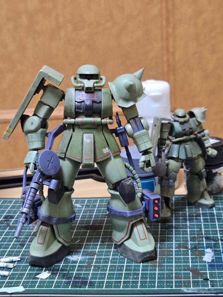 ゼロから始めるガンプラ生活7体目はスターターセットHGUCザク