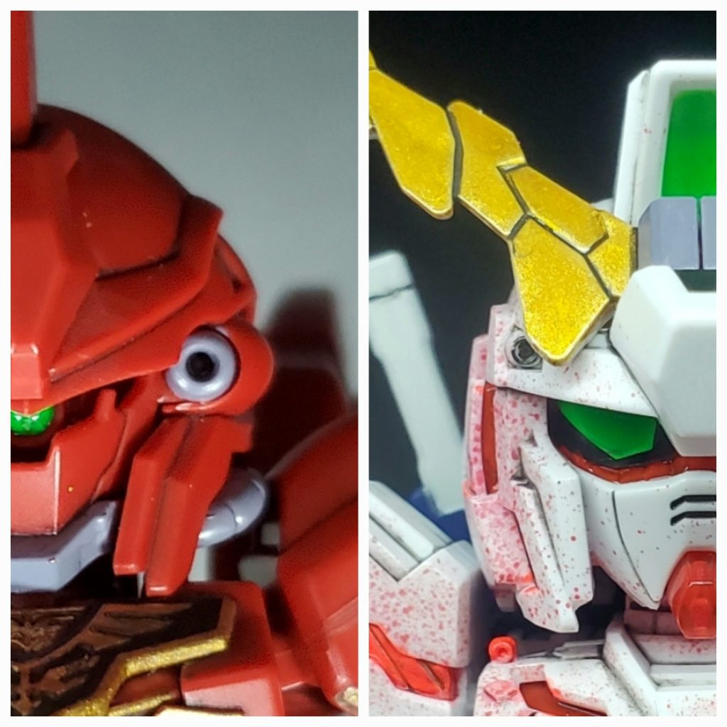 SDEXシナンジュとSDEXユニコーン